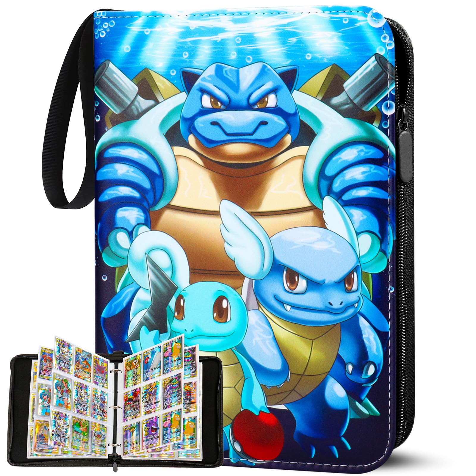 The Pokemon Weekly カードアルバム Scrapbook for Pokemon Cards, 50 Pages 900 Cards Trading Card Album